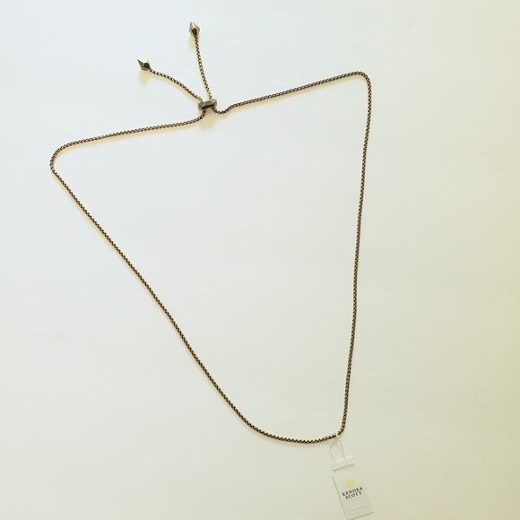 NEW Kendra Scott Sun Tassel Charm Necklace Vintage Silver Gold Rose Gold Mixed - Picture 2 of 7